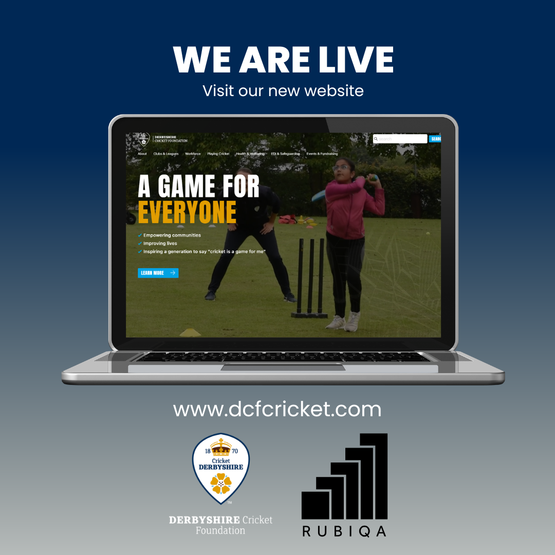 Derbyshire Cricket Foundation Launches New Website to help Grow and Impact Across the County